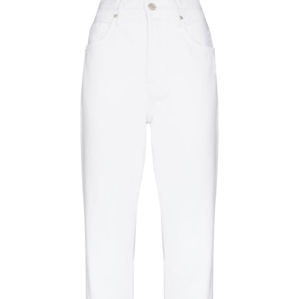 Frame Denim Le Original White Jeans